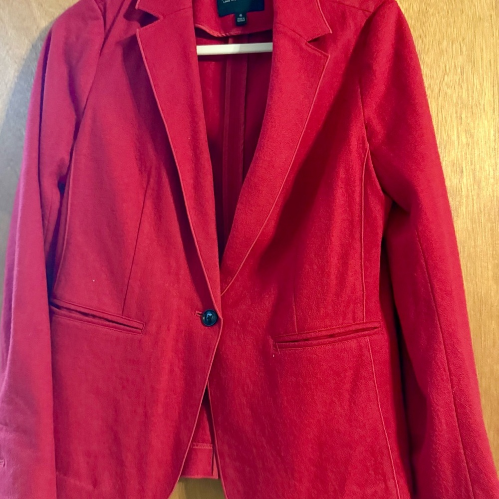Banana Republic Red Blazer
